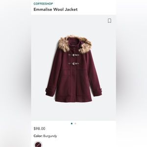 Coffeeshop Emmalise Wool Jacket